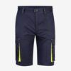 Bermudas stretch bicolor multibolsillos , diseño resistente y cómodo para trabajo profesional