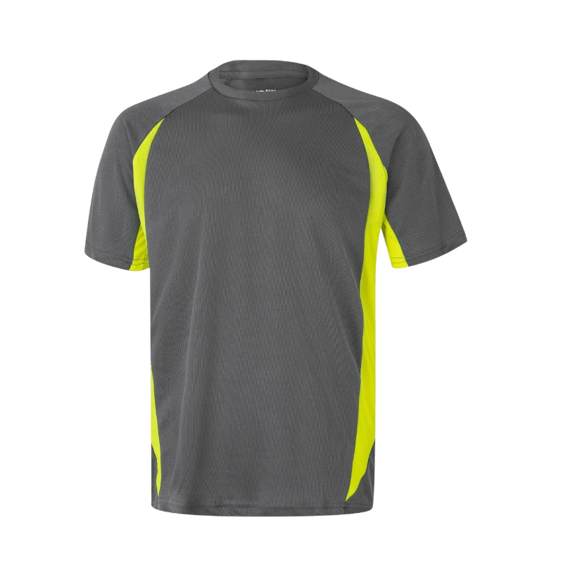 Camiseta técnica de trabajo con diseño funcional, ideal para uso laboral en distintos sectores profesionales