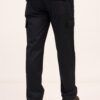 pantalón de trabajo elástico slim multibolsillos negro profesional