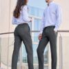 Pantalón laboral unisex COLOR gris marengo transpirable y ligero para trabajo, cómodo y resistente