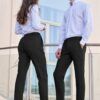 Pantalón laboral unisex COLOR negro transpirable y ligero para trabajo, cómodo y resistente