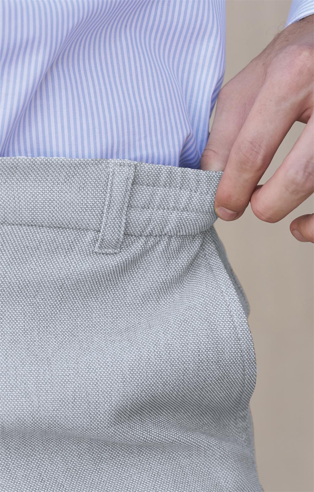 Pantalón laboral unisex COLOR gris transpirable y ligero para trabajo, cómodo y resistente