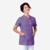 Casaca sanitaria mujer microfibra con broches EUROSAVOY 114207CAkron – cómoda, ligera y profesional