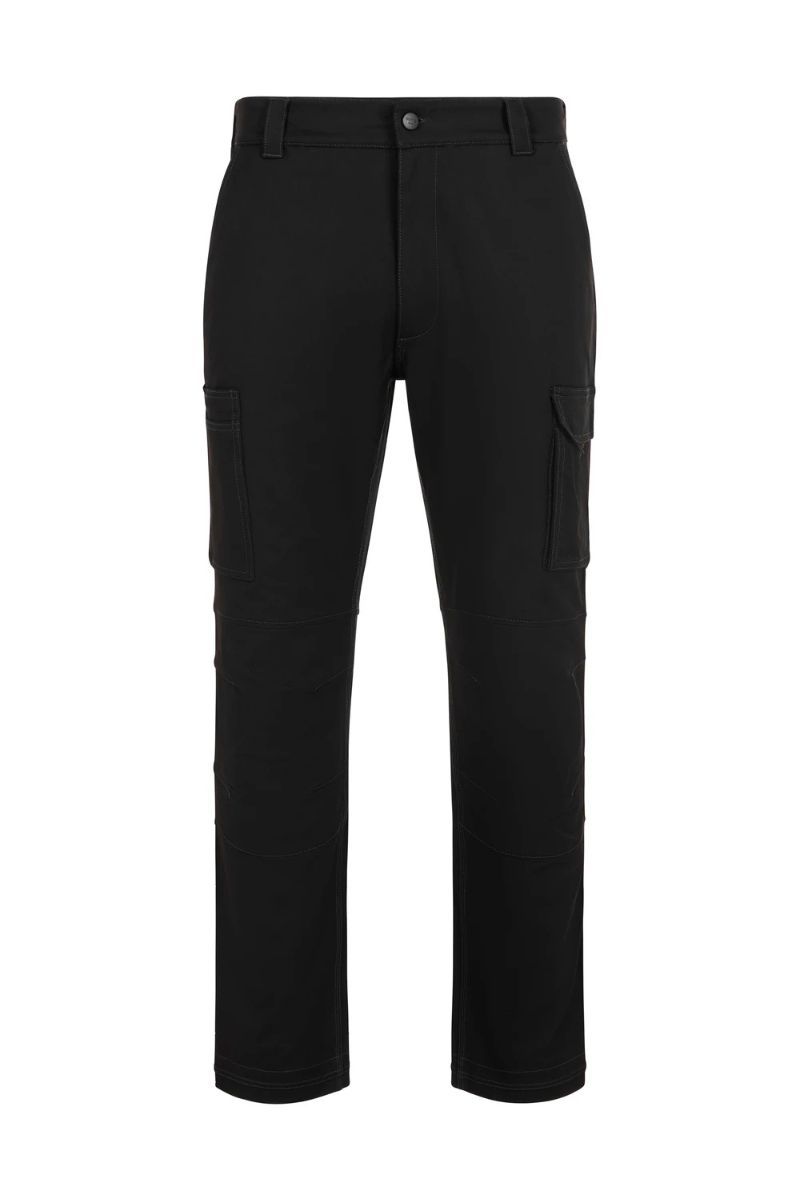 Pantalón de trabajo negro Velilla Arrow 4-Xtreme slim fit elástico en entorno profesional