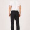 Pantalón microfibra corte recto negro unisex transpirable uniforme profesional