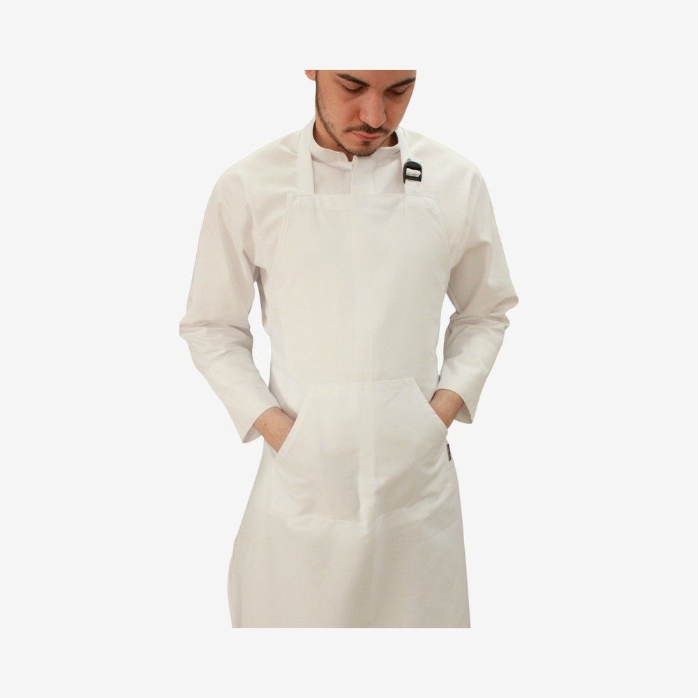 Delantal de Peto Blanco Unifor Gran