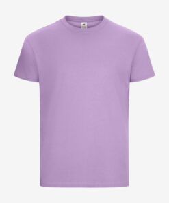 Camiseta manga corta de algodón con cuello redondo
