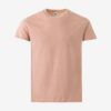 Camiseta manga corta de algodón con cuello redondo