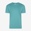 Camiseta manga corta de algodón con cuello redondo