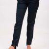 Pantalón de trabajo mujer azul marino elástico elegante cómodo uniforme profesional