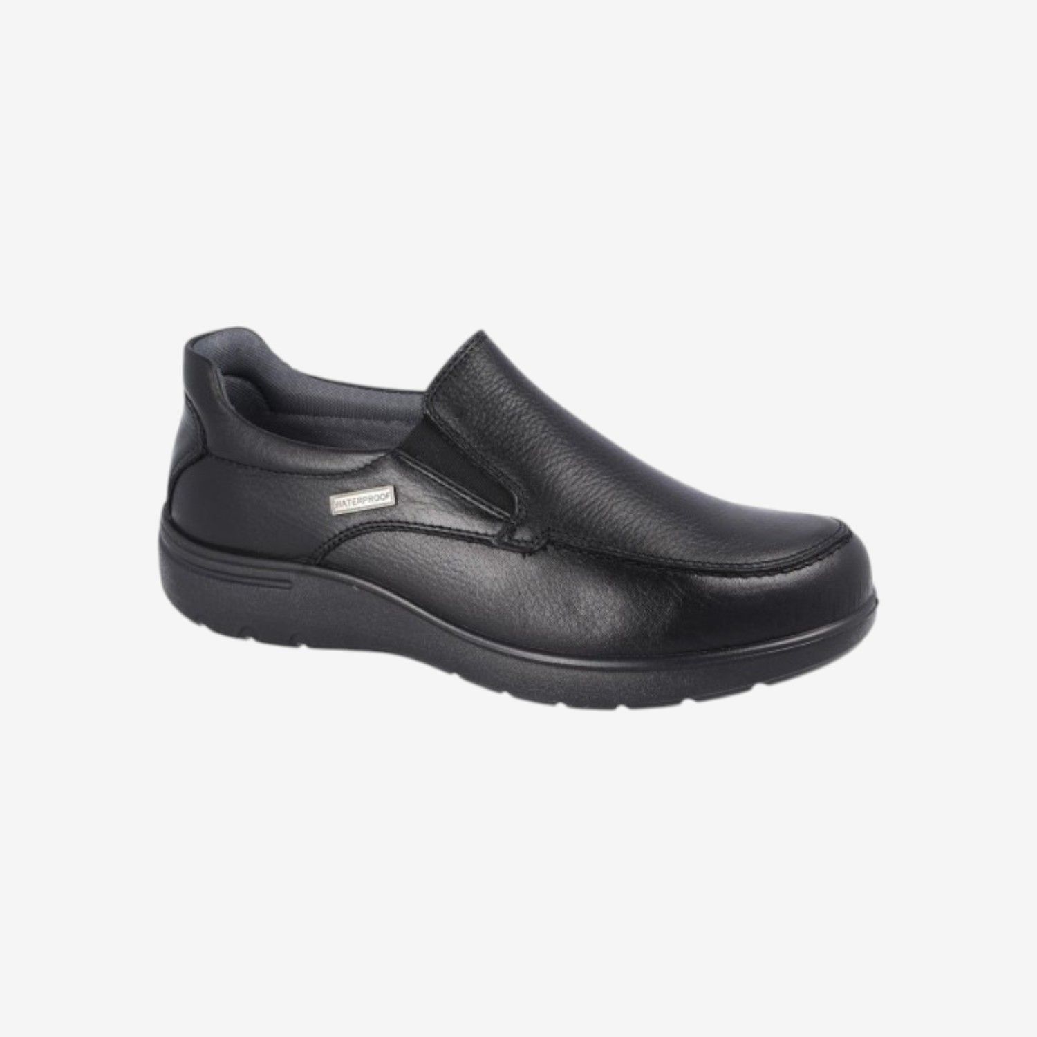 Zapato de camarero Piel napa impermeable, cómodo y sin cordones