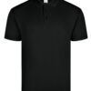 Polo técnico de manga corta para uniforme profesional, tejido transpirable y resistente, ideal para trabajos activos o de atención al público.