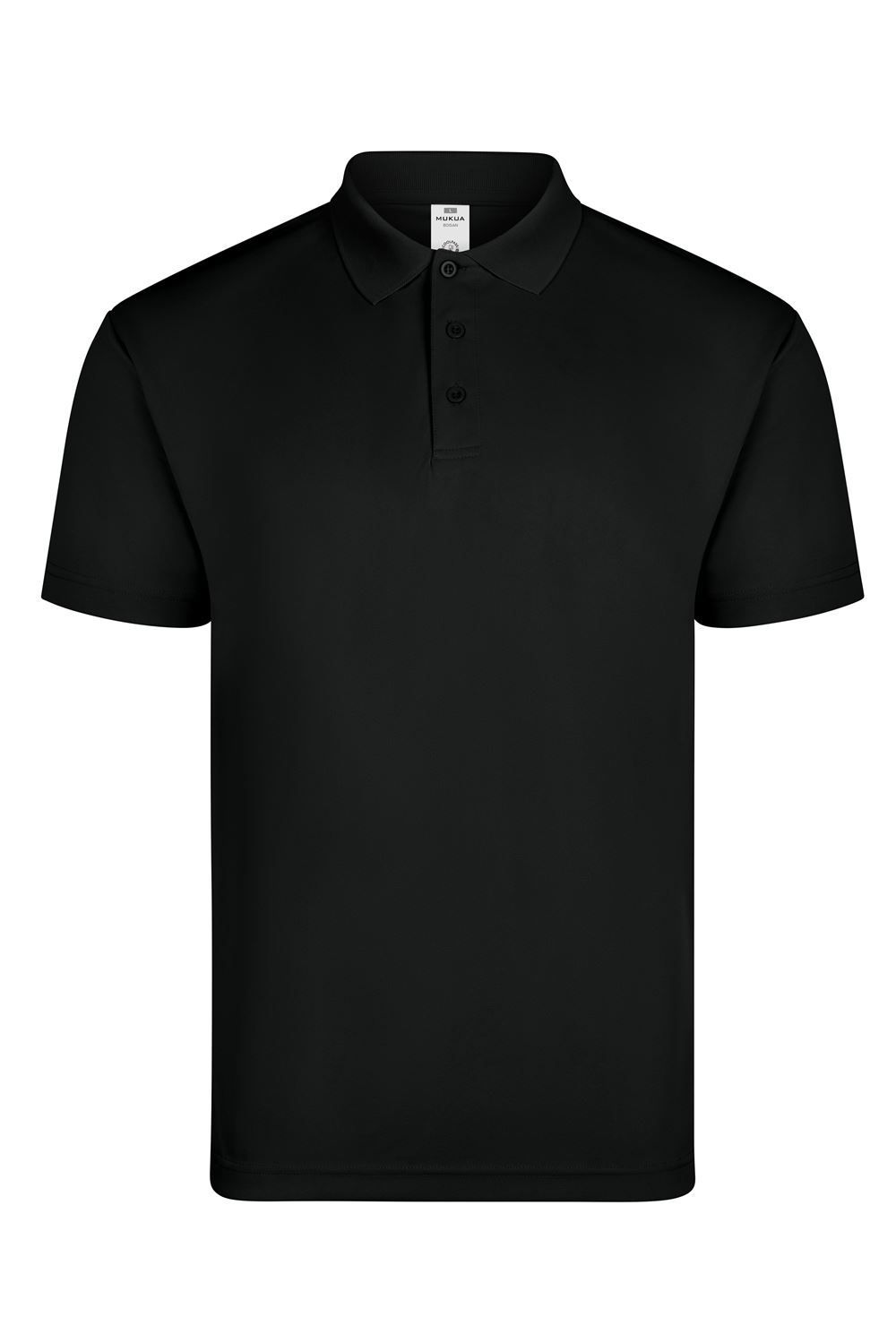 Polo técnico de manga corta para uniforme profesional, tejido transpirable y resistente, ideal para trabajos activos o de atención al público.