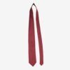 Corbata Burdeos sin nudo ideal para uniformes de hostelería