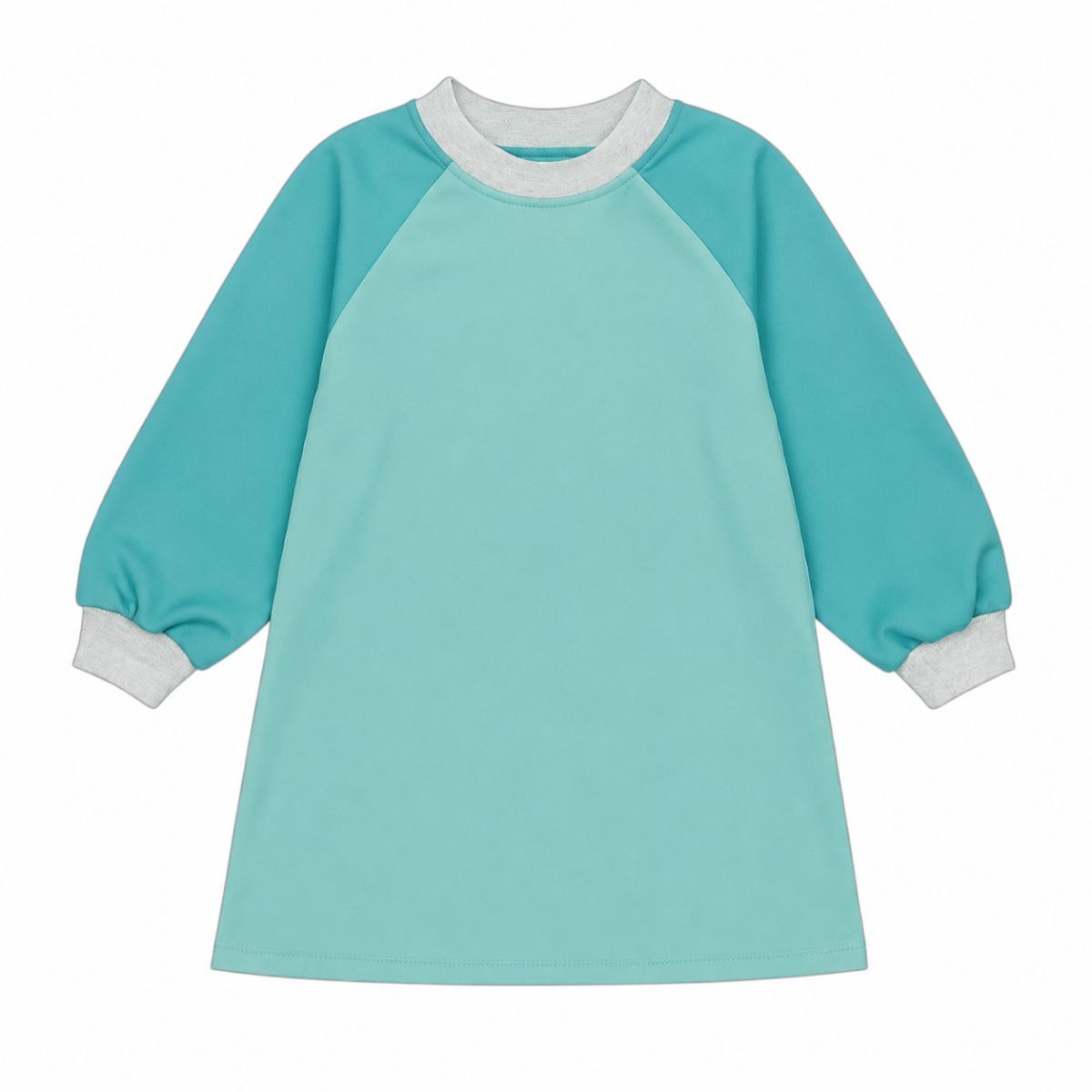Babero unisex verde menta infantil para guardería y escuela infantil