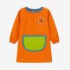 Baby escolar unisex naranja personalizado para guardería