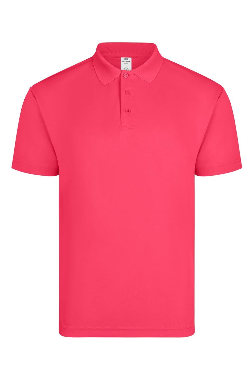Polo técnico de manga corta para uniforme profesional, tejido transpirable y resistente, ideal para trabajos activos o de atención al público.