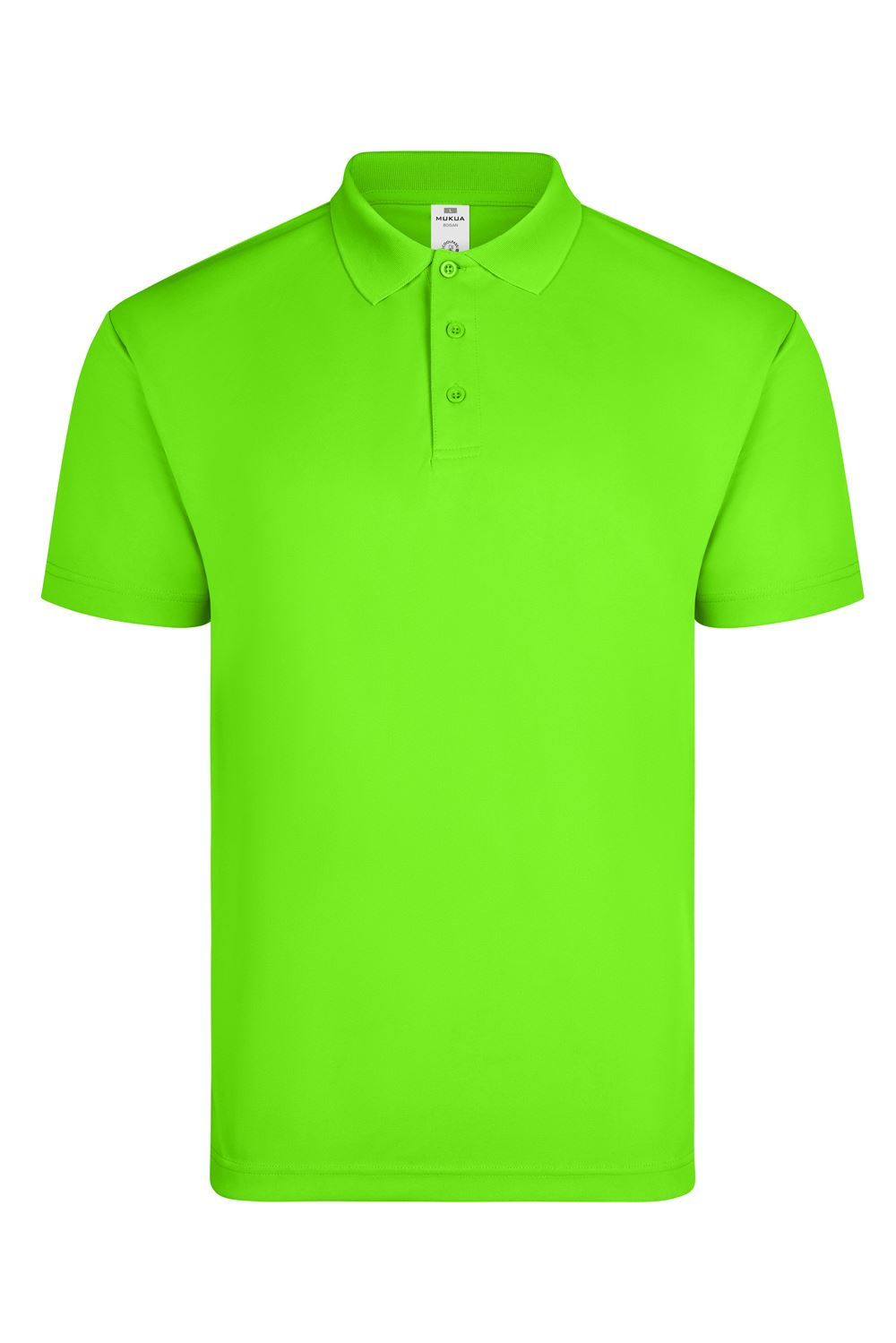 Polo técnico de manga corta para uniforme profesional, tejido transpirable y resistente, ideal para trabajos activos o de atención al público.