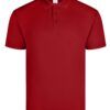 Polo técnico de manga corta para uniforme profesional, tejido transpirable y resistente, ideal para trabajos activos o de atención al público.