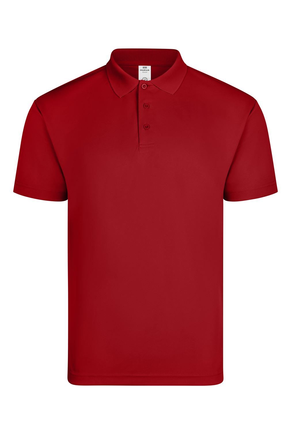 Polo técnico de manga corta para uniforme profesional, tejido transpirable y resistente, ideal para trabajos activos o de atención al público.