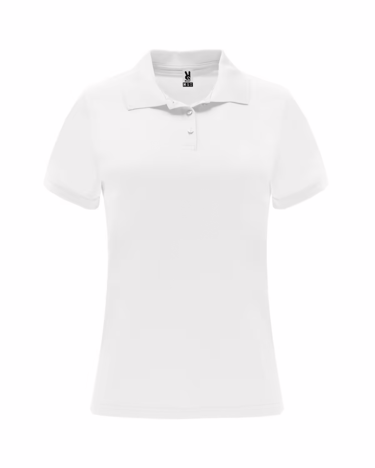 Polo Monzha Mujer en color blanco, ideal para uniforme profesional, cómodo y transpirable.