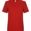 Camisetas básicas de manga corta para mujer modelo 155 de Mukua Velilla, disponibles en varios colores y tallas, fabricadas en algodón 100% transpirable, ideales para uso diario o laboral.