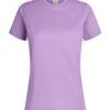 Camisetas básicas de manga corta para mujer modelo 155 de Mukua Velilla, disponibles en varios colores y tallas, fabricadas en algodón 100% transpirable, ideales para uso diario o laboral.