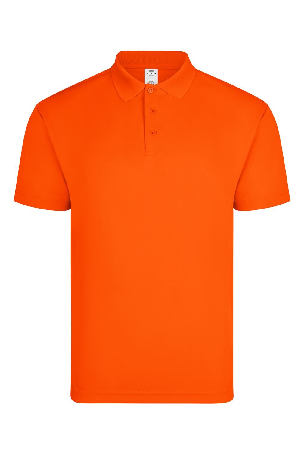 Polo técnico de manga corta para uniforme profesional, tejido transpirable y resistente, ideal para trabajos activos o de atención al público.