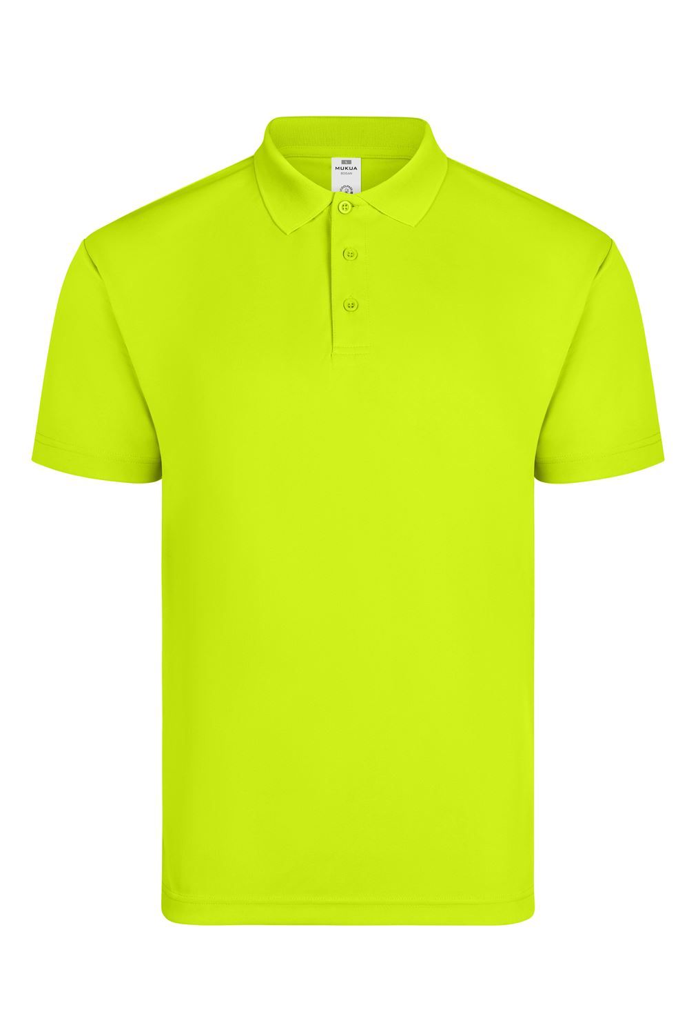 Polo técnico de manga corta para uniforme profesional, tejido transpirable y resistente, ideal para trabajos activos o de atención al público.