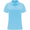 Polo Monzha Mujer en color celeste, ideal para uniforme profesional, cómodo y transpirable.