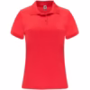 Polo Monzha Mujer en color rojo, ideal para uniforme profesional, cómodo y transpirable.