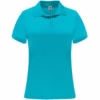 Polo Monzha Mujer en color turquesa, ideal para uniforme profesional, cómodo y transpirable.