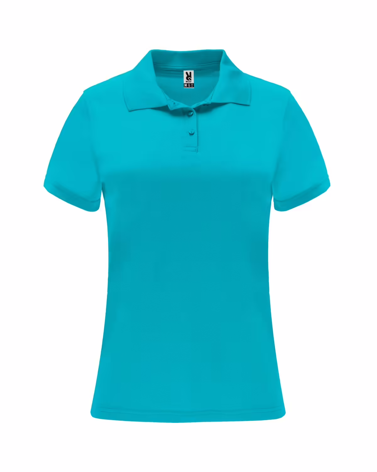 Polo Monzha Mujer en color turquesa, ideal para uniforme profesional, cómodo y transpirable.