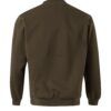Sudadera de trabajo con cuello redondo Velilla 105701 en color verde caza, resistente y cómoda para uso laboral diario