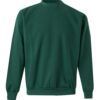 Sudadera de trabajo con cuello redondo Velilla 105701 en color verde bosque, resistente y cómoda para uso laboral diario