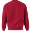 Sudadera de trabajo con cuello redondo Velilla 105701 en color rojo, resistente y cómoda para uso laboral diario