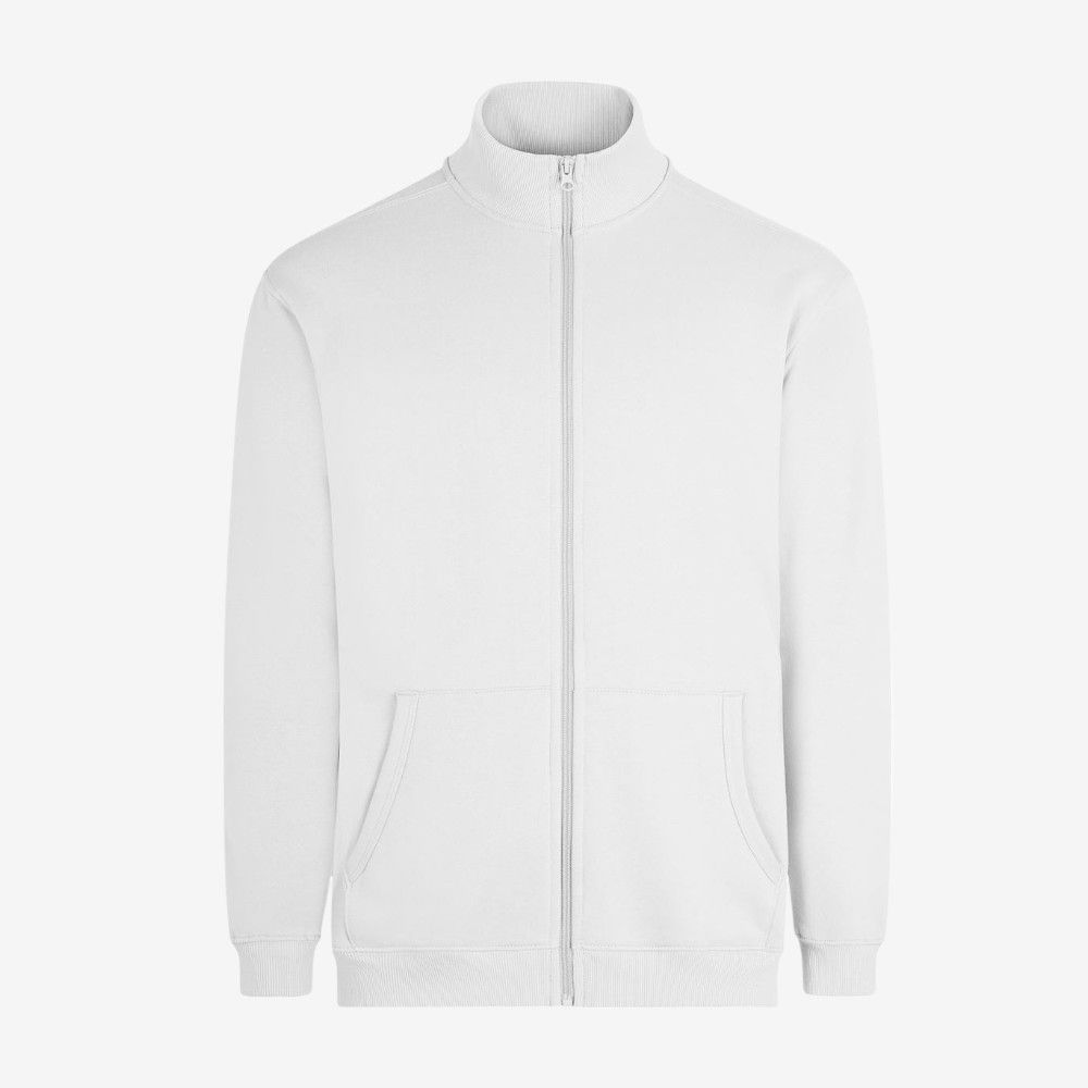 Sudadera unisex con cremallera Velilla SZ270U en felpa perchada