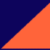 Azul Navy - Naranja Flúor