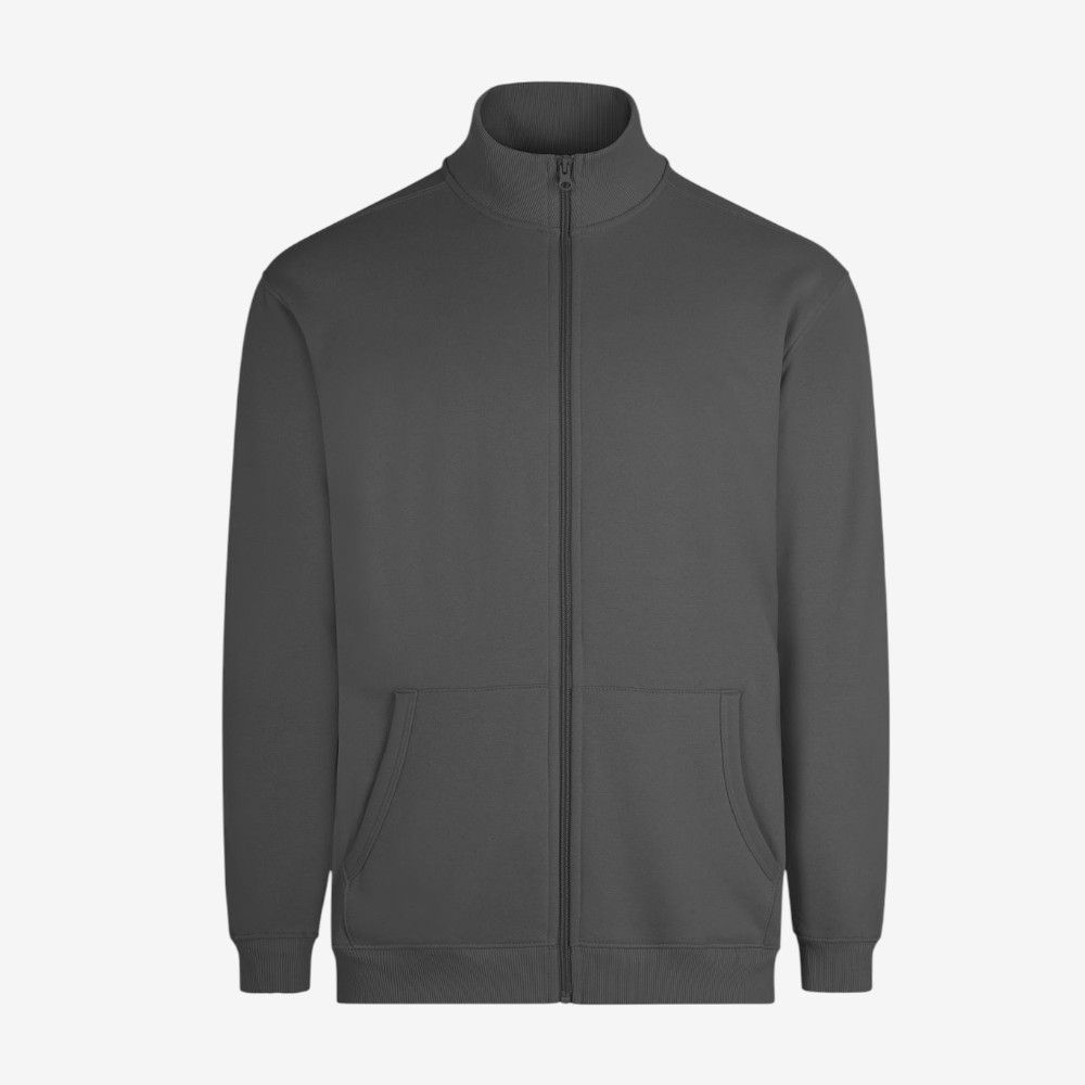 Sudadera unisex con cremallera Velilla SZ270U en felpa perchada