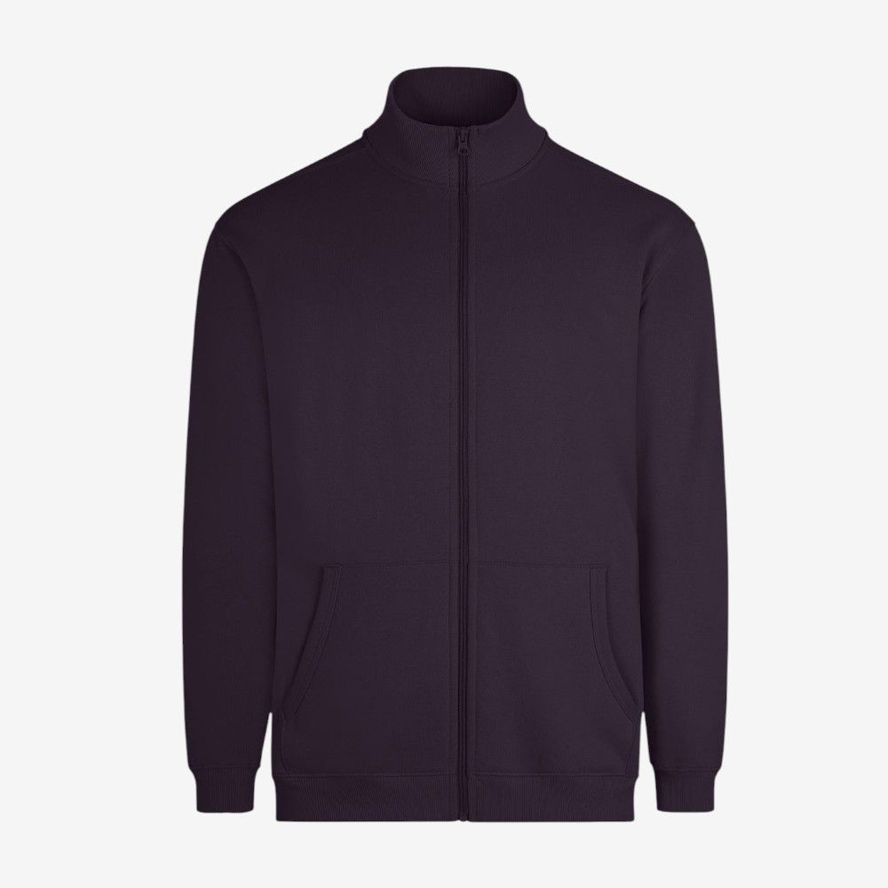 Sudadera unisex con cremallera Velilla SZ270U en felpa perchada