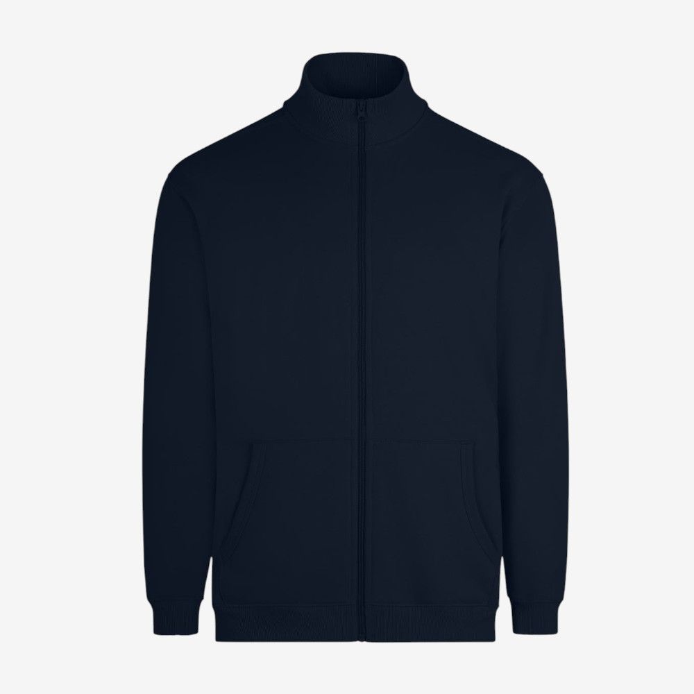Sudadera unisex con cremallera Velilla SZ270U en felpa perchada