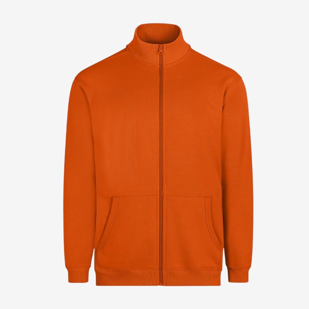 Sudadera unisex con cremallera Velilla SZ270U en felpa perchada