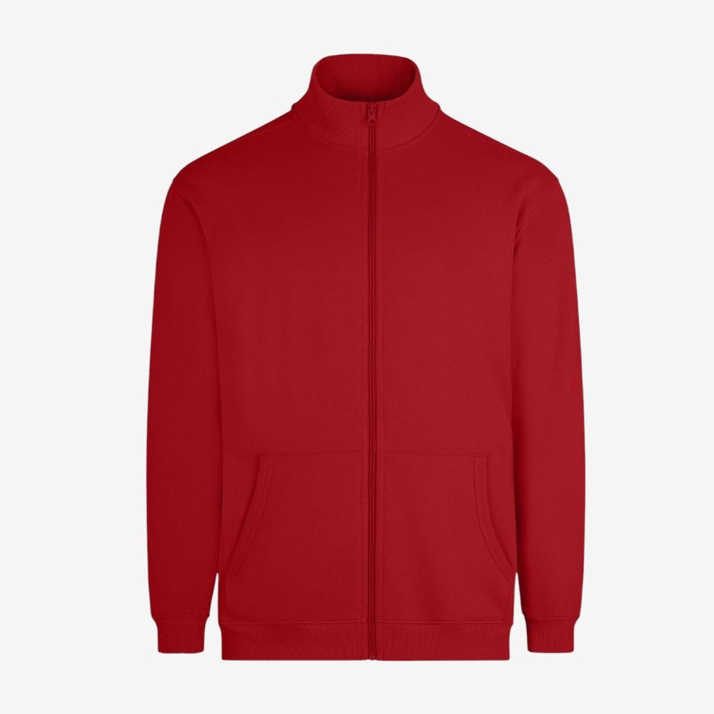 Sudadera unisex con cremallera Velilla SZ270U en felpa perchada