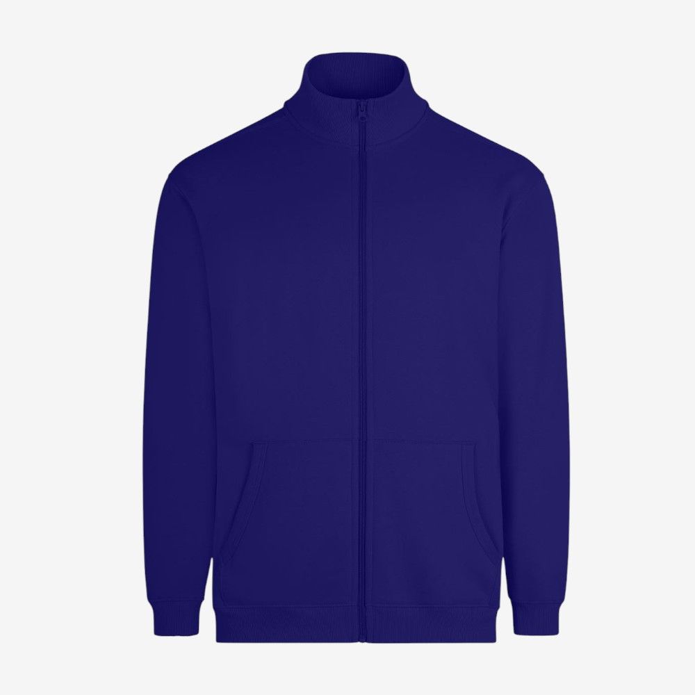 Sudadera unisex con cremallera Velilla SZ270U en felpa perchada