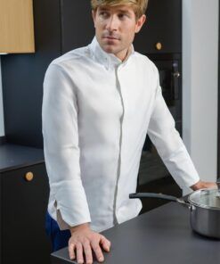 Chaqueta cocina entallada transpirable Sorona profesional