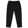 Pantalón laboral unisex Negro Roger de microfibra elástica con bolsillos funcionales