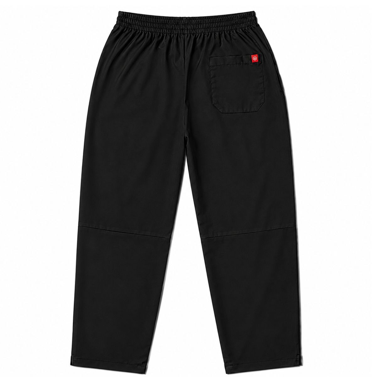 Pantalón laboral unisex Negro Roger de microfibra elástica con bolsillos funcionales