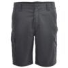 Bermuda Laboral Angus Confort Elástica Unisex BEEWORK.WEAR gris multibolsillos