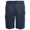 Bermuda Laboral Angus Confort Elástica Unisex BEEWORK.WEAR azul marino multibolsillos