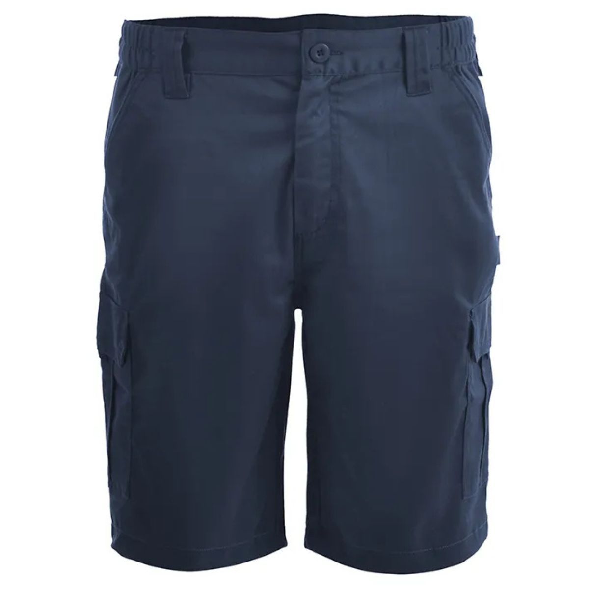 Bermuda Laboral Angus Confort Elástica Unisex BEEWORK.WEAR azul marino multibolsillos